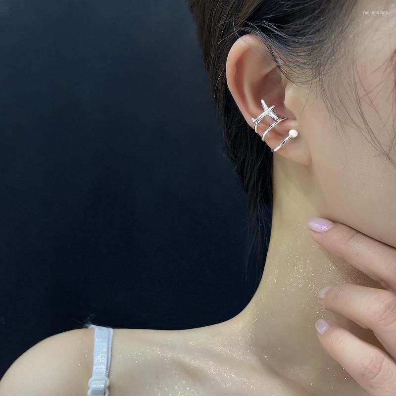 Backs Earrings Xingyunday 1 Pcs Cute Airplane Earring Double Layer Pearl Ear Clip Without Piercing Jewelry
Backs Earrings Xingyunday 1 Pcs Cute Airplane Earring Double Layer Pearl Ear Clip Without Piercing Jewelry