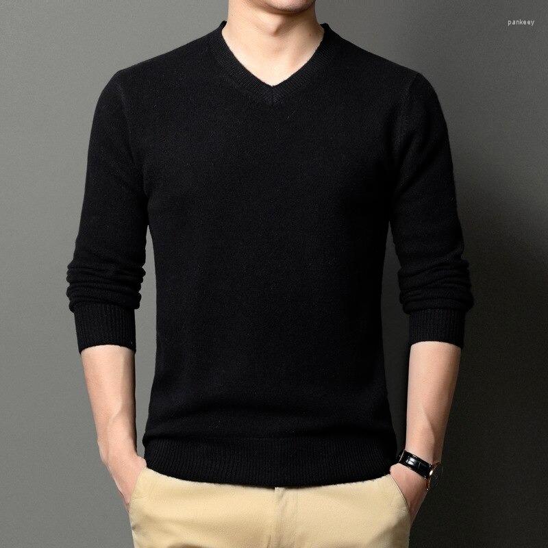 Men's Sweaters Sweater Men's Wool V-neck Solid Winter Casual Computer Knitted Mens Clothes Knit Pullovers, Black
Men's Sweaters Sweater Men's Wool V-neck Solid Winter Casual Computer Knitted Mens Clothes Knit Pullovers, Black