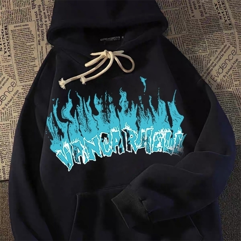 Womens Hoodies Sweatshirts American trend retro hip hop flame bet hooded sweater men and women street Korean version couple loose student shirt 221010, No pattern
Womens Hoodies Sweatshirts American trend retro hip hop flame bet hooded sweater men and women street Korean version couple loose student shirt 221010, No pattern