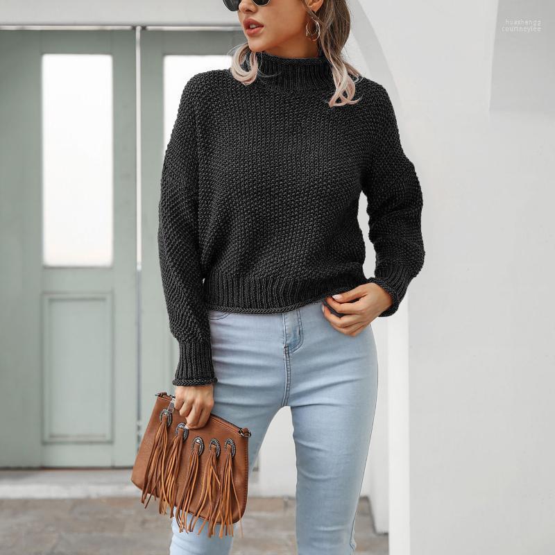 Women's Sweaters Women's -coming Autumn Winter Turtleneck Knitted Pullovers Primer Shirt Long Sleeve Short Tops Korean Loose Sweater, Black
Women's Sweaters Women's -coming Autumn Winter Turtleneck Knitted Pullovers Primer Shirt Long Sleeve Short Tops Korean Loose Sweater, Black