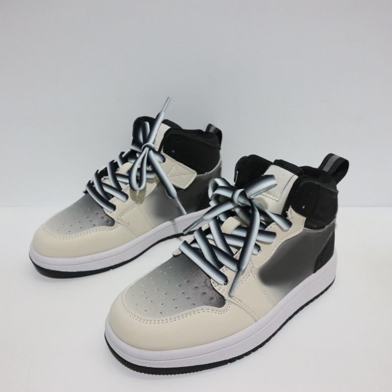 Classic Mid 1 Basketball Sneaker Gradient Sport Shoes Fashion Skate designer Trainer Children Boy Girl Kids size26-35, 001
Classic Mid 1 Basketball Sneaker Gradient Sport Shoes Fashion Skate designer Trainer Children Boy Girl Kids size26-35, 001