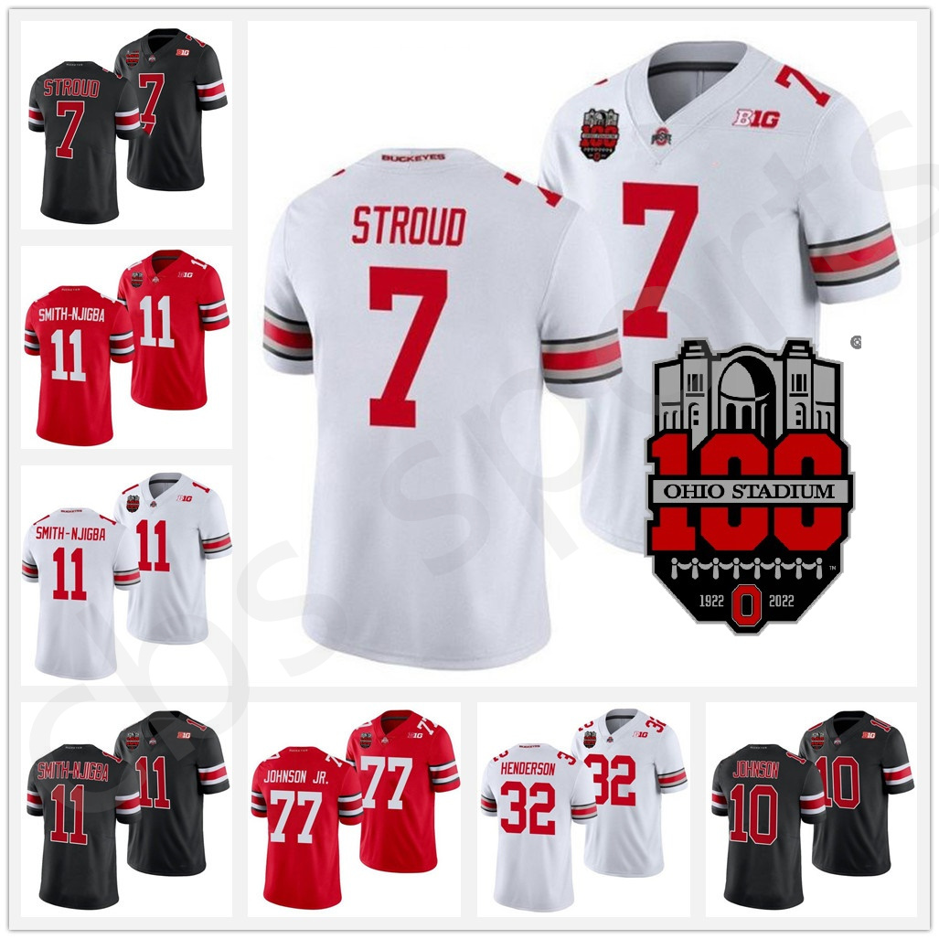 Ohio State Buckeyes Jersey 1922-2022 Elite Football 100th Year Stadium Anniversary Split Jaxon Smith-Njigba Justin Fields Joey Chris Olave C.J. Stroud Henderson, Select 4+100th year
Ohio State Buckeyes Jersey 1922-2022 Elite Football 100th Year Stadium Anniversary Split Jaxon Smith-Njigba Justin Fields Joey Chris Olave C.J. Stroud Henderson, Select 4+100th year