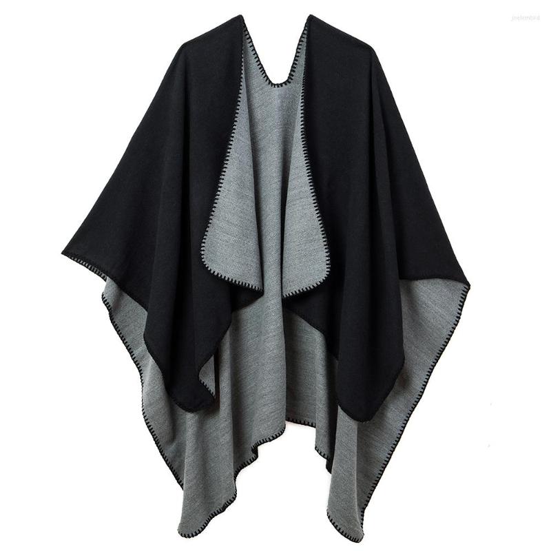 Scarves Capes Wraps Shawls Ponchos Cashmere Pashmina Oversized Warm Solid Female Winter Women's Shawl Wrap Fashionable Open Front Cape
Scarves Capes Wraps Shawls Ponchos Cashmere Pashmina Oversized Warm Solid Female Winter Women's Shawl Wrap Fashionable Open Front Cape