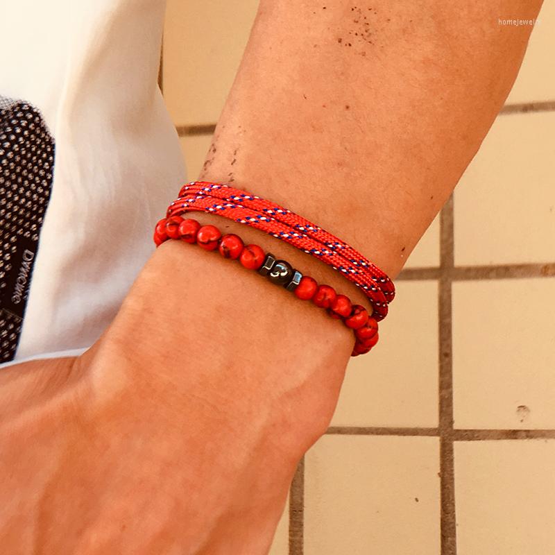 Strand Handmade Braided Paracord Bracelet Set Adjustable Men Outdoor Survival Braclet 6mm Natural Stone Braslet Beaded Hombre Joyas
Strand Handmade Braided Paracord Bracelet Set Adjustable Men Outdoor Survival Braclet 6mm Natural Stone Braslet Beaded Hombre Joyas