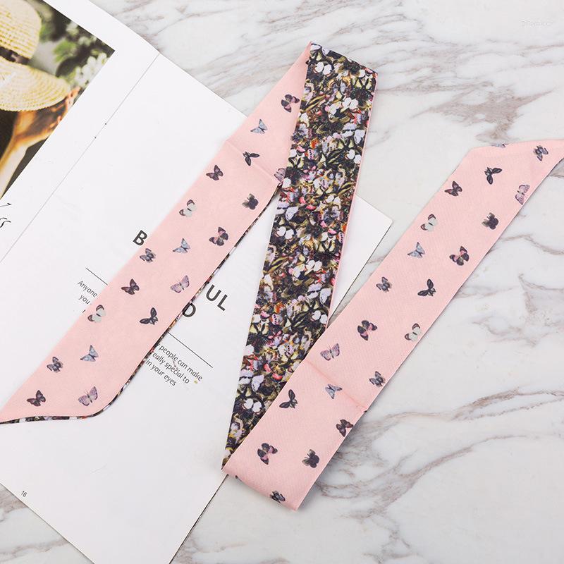 Scarves Fashion Bag Scarf Women's Bandana Butterfly Print Hairband Hair Accessory Design Ribbon Belt Lady Neck Long Shawl
Scarves Fashion Bag Scarf Women's Bandana Butterfly Print Hairband Hair Accessory Design Ribbon Belt Lady Neck Long Shawl