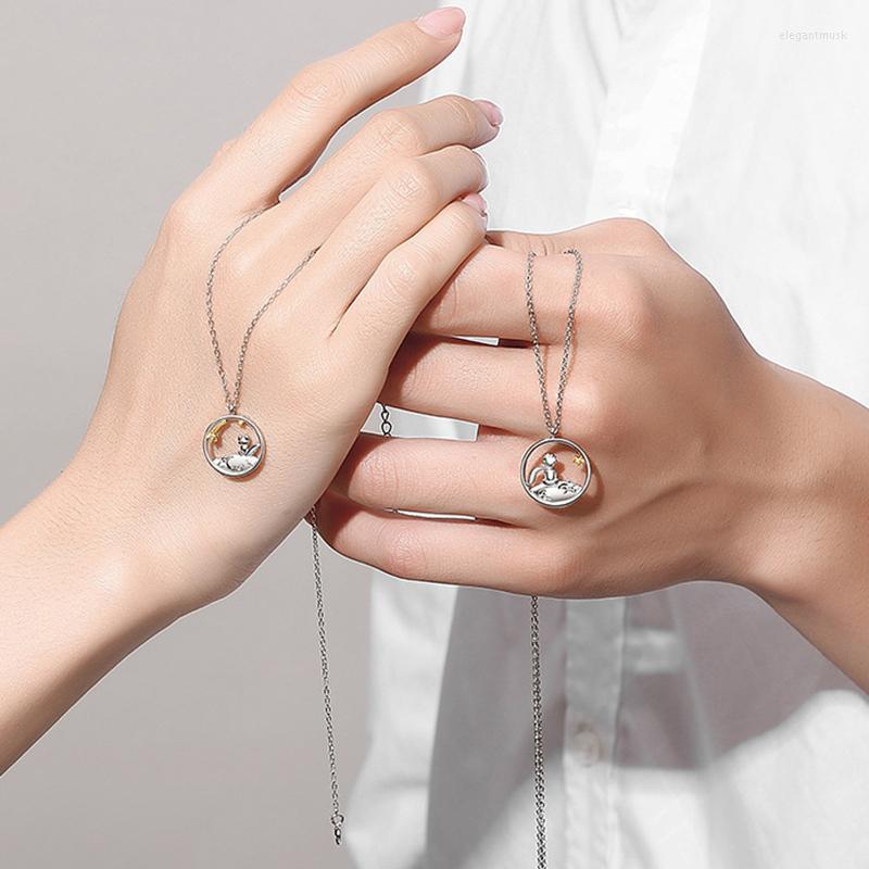 Chains Titanium Steel Prince Pendant Necklace Couples Fashion Lovers Friends Valentine's Day Jewelry Anniversary Gift
Chains Titanium Steel Prince Pendant Necklace Couples Fashion Lovers Friends Valentine's Day Jewelry Anniversary Gift