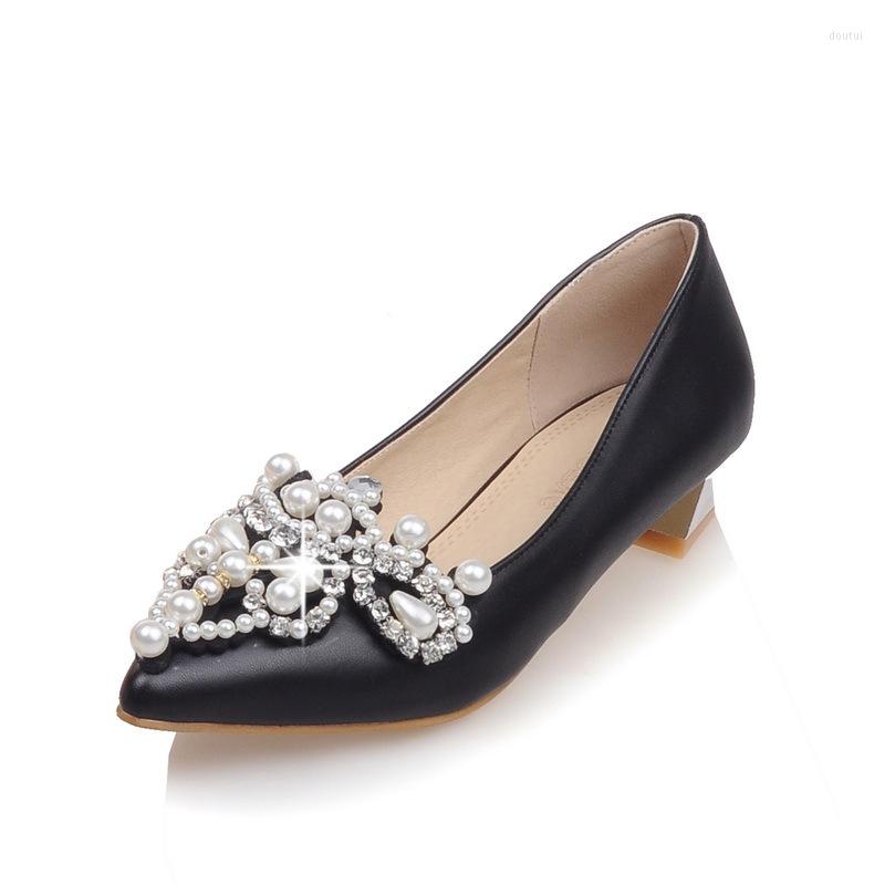 Dress Shoes 19 Years Spring Fashion With Low Point Diamond Pearl Light Mouth Single 33-43, Black
Dress Shoes 19 Years Spring Fashion With Low Point Diamond Pearl Light Mouth Single 33-43, Black