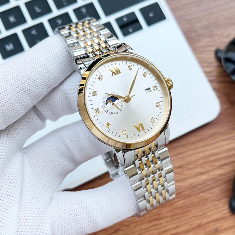 Mens Watch 40mm Automatic Mechanical WristWatches Business WristWatch Montre De Luxe Watches for Mens, Color 2
Mens Watch 40mm Automatic Mechanical WristWatches Business WristWatch Montre De Luxe Watches for Mens, Color 2