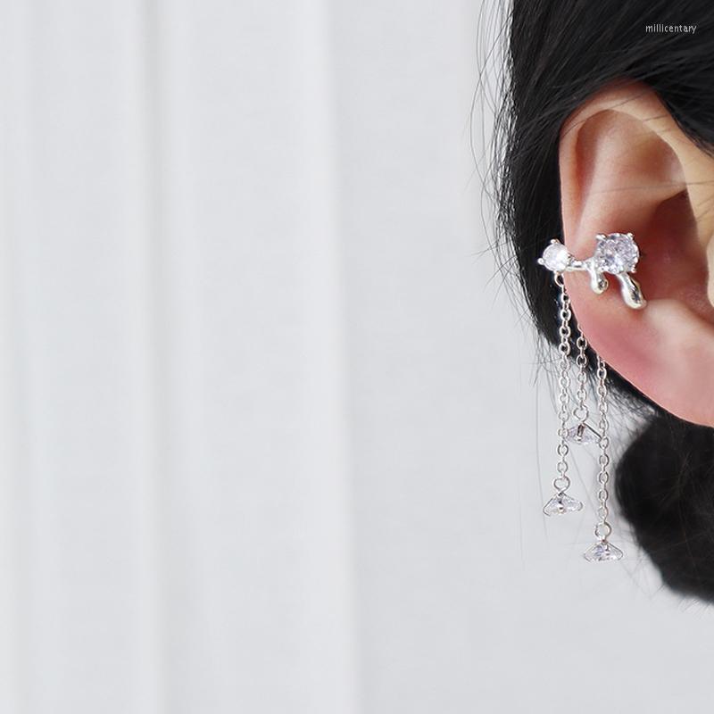 Backs Earrings Fashion Ladies Tassel Ear Clip Temperament Exquisite Luxury Diamond Elegant Korean Street Trend Girl
Backs Earrings Fashion Ladies Tassel Ear Clip Temperament Exquisite Luxury Diamond Elegant Korean Street Trend Girl