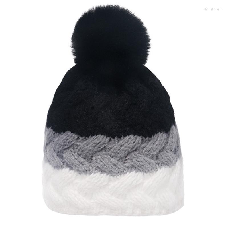 Berets Simple Warm Fashion Color Stitching Knitted Hat With Pompom Personality Outdoor Trend Wild For Men Women Q5WEBerets
Berets Simple Warm Fashion Color Stitching Knitted Hat With Pompom Personality Outdoor Trend Wild For Men Women Q5WEBerets
