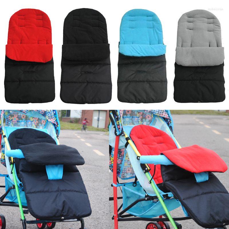 

Stroller Parts Multi-function Baby Sleeping Bag Children Kids Trolley Thickened Swaddle Windproof Waterproof Warm Foot Cover R7RB