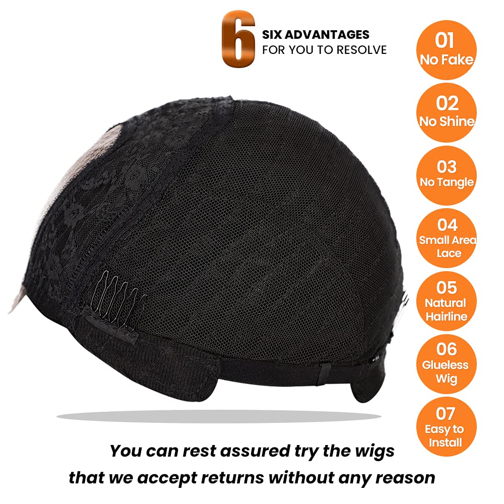 Long Brown Wavy Middle Part Lace Front Wig for Women Synthetic Curly Wave Wigs Natural Heat Resistant Hair for Daily Party Use Mixed Blonde 24inch