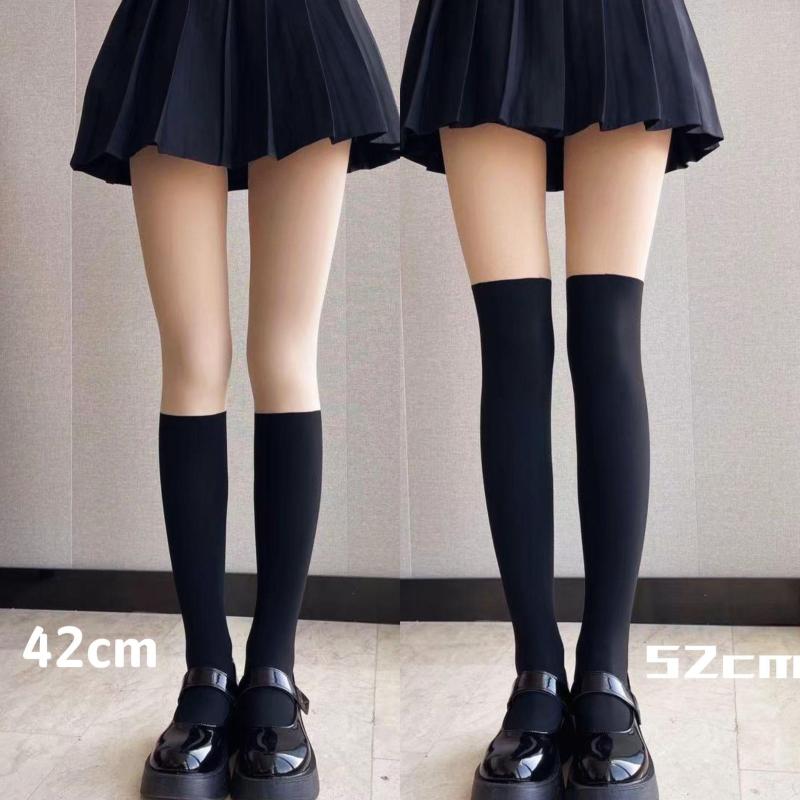 Women Socks Stitching Stockings Autumn And Winter Jk Black Girl Over-the-knee Pantyhose, Black fake calf
Women Socks Stitching Stockings Autumn And Winter Jk Black Girl Over-the-knee Pantyhose, Black fake calf