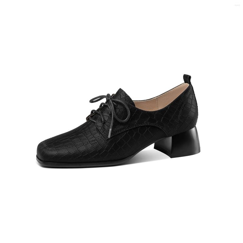 Dress Shoes Mstyle Checkered Genuine Leather Handmade Women's Heeled Oxford Square Toe LaceUp Block Heel Black Green Comfort Pumps
Dress Shoes Mstyle Checkered Genuine Leather Handmade Women's Heeled Oxford Square Toe LaceUp Block Heel Black Green Comfort Pumps