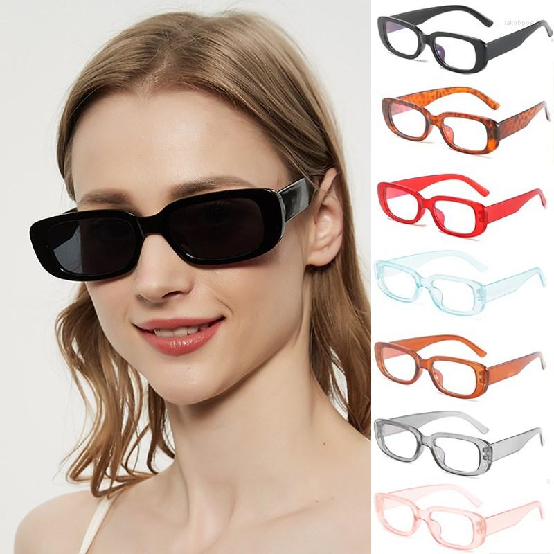 Sunglasses Frames 2022 Fashion Ladies Anti-Blue Light Glasses Designer Retro Rectangular UV400 Anti-UV 
Sunglasses Frames 2022 Fashion Ladies Anti-Blue Light Glasses Designer Retro Rectangular UV400 Anti-UV