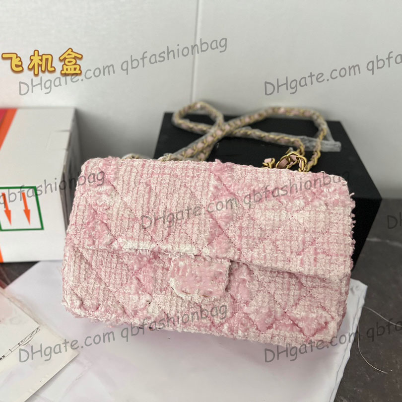 Womens Classic Single Flap Quilted Tweed Bags Gold Matal Matelasse Chain Crossbody Shoulder Large Capacity Timeless Designer Messenger Medium Handbags 25CM, Box
Womens Classic Single Flap Quilted Tweed Bags Gold Matal Matelasse Chain Crossbody Shoulder Large Capacity Timeless Designer Messenger Medium Handbags 25CM, Box
