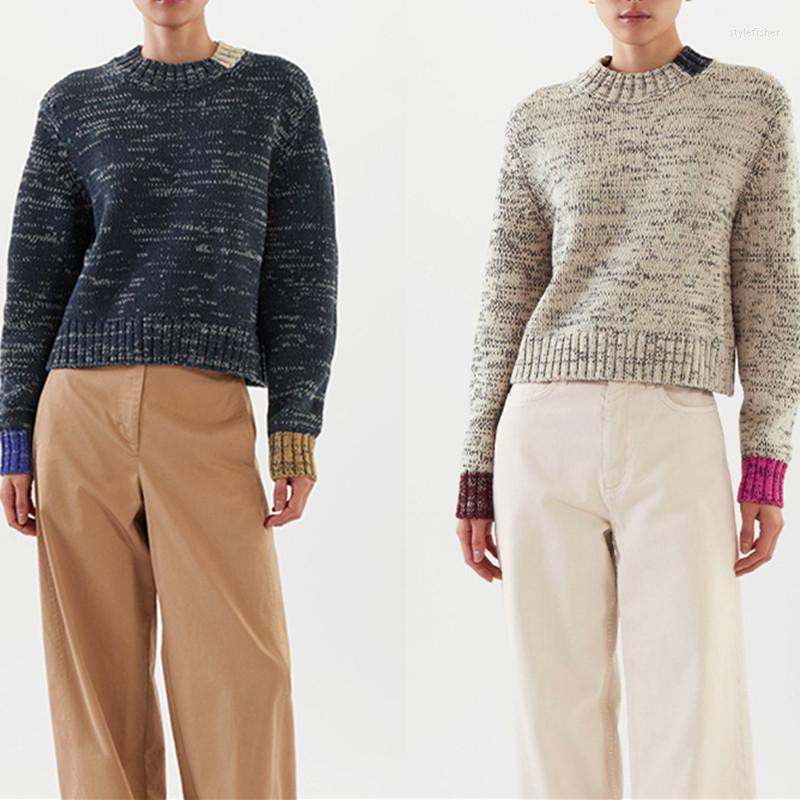 Women's Sweaters Women Loose Knit Sweater Fashion Color Patchwork Autumn Winter 2022 Long Sleeve Jumper Ladies O-Neck Knitwear Pullover, Apricot
Women's Sweaters Women Loose Knit Sweater Fashion Color Patchwork Autumn Winter 2022 Long Sleeve Jumper Ladies O-Neck Knitwear Pullover, Apricot