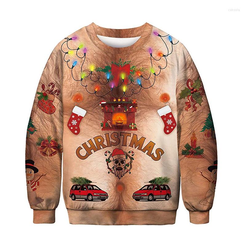 Men's Sweaters 2022 Autumn Winter Ugly Christmas Sweater Men Women Xmas Hoodie Sweatshirt 3D Funny Printed Holiday Party Jumpers Tops, 02
Men's Sweaters 2022 Autumn Winter Ugly Christmas Sweater Men Women Xmas Hoodie Sweatshirt 3D Funny Printed Holiday Party Jumpers Tops, 02