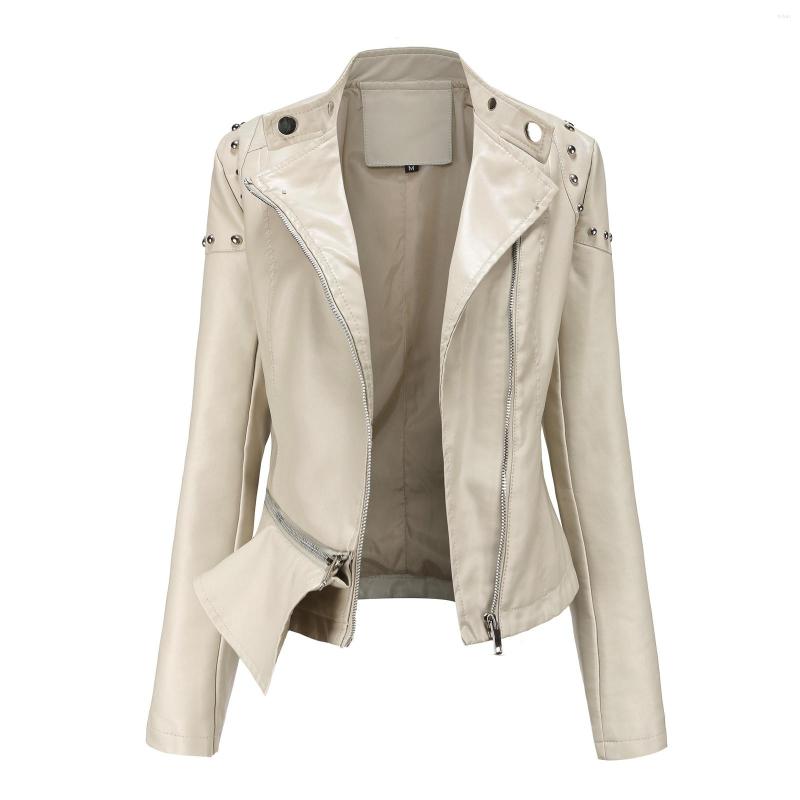 Women' Jackets Women Winter Stand Collar Coat Artificial Leather Zipper Short Outwear Biker Motorcycle Slim Jacket With Pockets, Black
Women' Jackets Women Winter Stand Collar Coat Artificial Leather Zipper Short Outwear Biker Motorcycle Slim Jacket With Pockets, Black