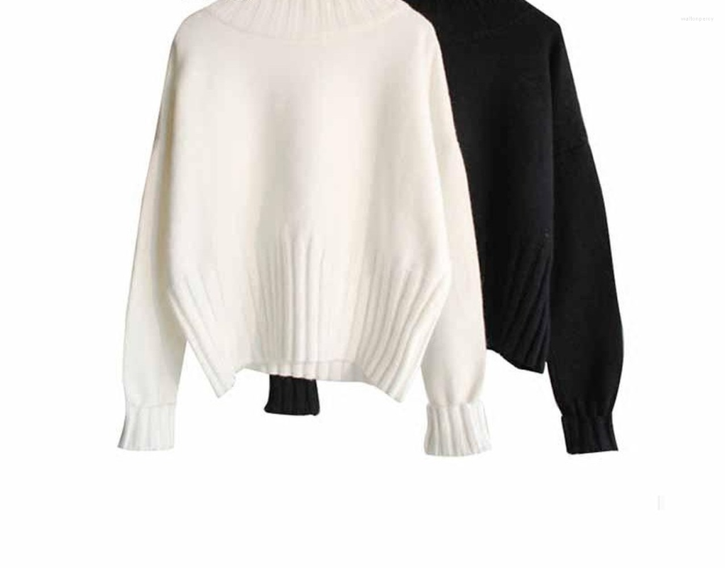 Women's Sweaters 2022 Autumn High Elasticity Turtleneck Pullover Women Knitted Ribbed Slim Jumper Warm Winter Basic Female O-neck Sweater, White
Women's Sweaters 2022 Autumn High Elasticity Turtleneck Pullover Women Knitted Ribbed Slim Jumper Warm Winter Basic Female O-neck Sweater, White