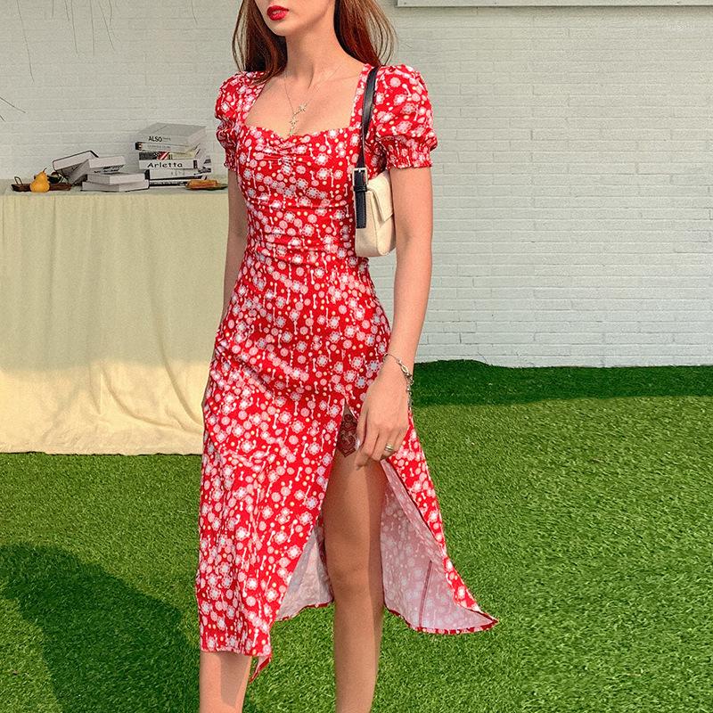 Casual Dresses Summer Polka Dot Print Maxi Dress Fashion Square Collar Garment Sleeves Women' Beach Bodycon Zipper Ladies Split, Blue
Casual Dresses Summer Polka Dot Print Maxi Dress Fashion Square Collar Garment Sleeves Women' Beach Bodycon Zipper Ladies Split, Blue