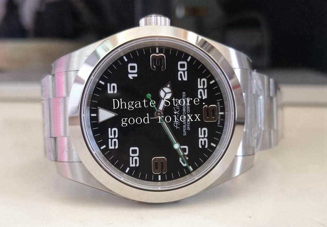 7 Style 40mm Men's Automatic Watches Sapphire Crystal Asia 2813 Movement BP 116900 Steel Air King Men Watch Superlative BPF Wristwatches
7 Style 40mm Men's Automatic Watches Sapphire Crystal Asia 2813 Movement BP 116900 Steel Air King Men Watch Superlative BPF Wristwatches