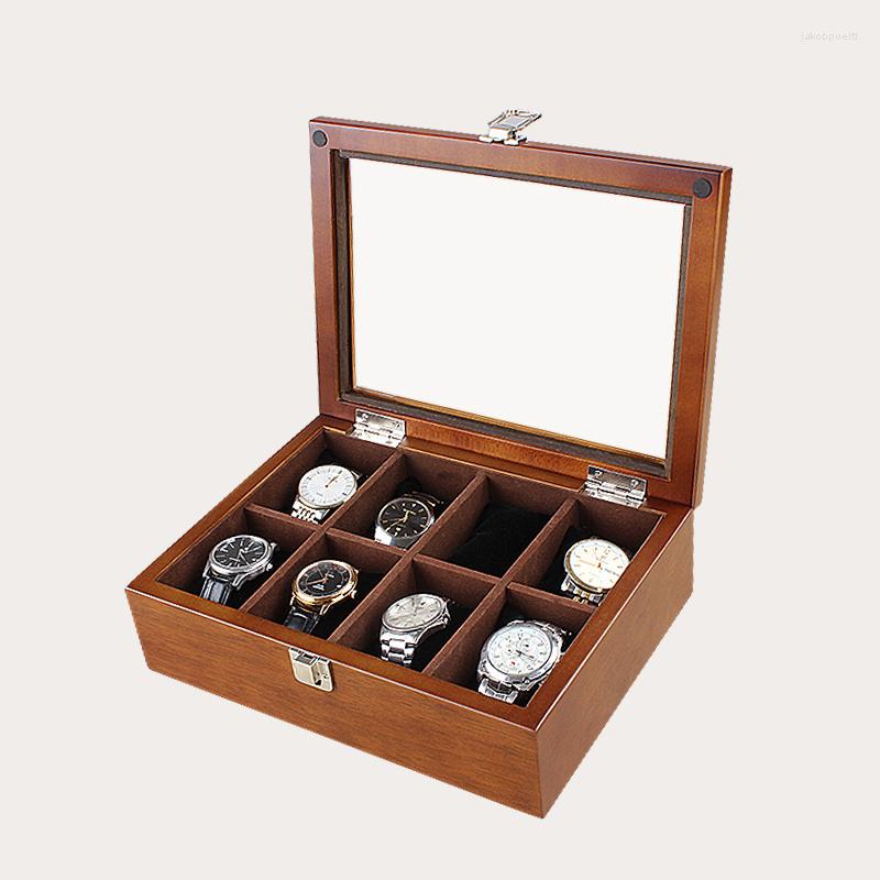 Watch Boxes Han 8 Slots Wood Box Case Coffee Organizer Mechanical Storage Cases Jewelry
Watch Boxes Han 8 Slots Wood Box Case Coffee Organizer Mechanical Storage Cases Jewelry