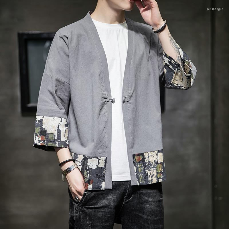 Ethnic Clothing 2022 Chinese Retro Style Men Print Linen Shirts Tops Casual Loose Robes Cardigan Tang Suit Jackets Oriental Fashion
Ethnic Clothing 2022 Chinese Retro Style Men Print Linen Shirts Tops Casual Loose Robes Cardigan Tang Suit Jackets Oriental Fashion