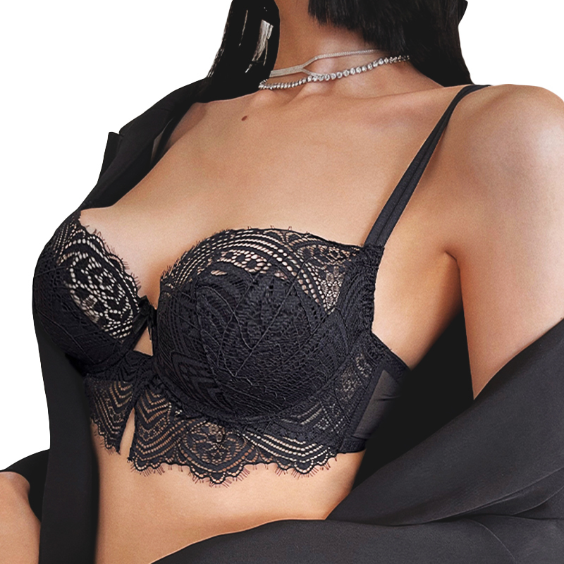 Bras Sets Black Sexy Lingerie Plus Size C D E Cup Thin Wired Push up Bra And Panties For Women Embroidery Lace Underwear Set 221010
Bras Sets Black Sexy Lingerie Plus Size C D E Cup Thin Wired Push up Bra And Panties For Women Embroidery Lace Underwear Set 221010