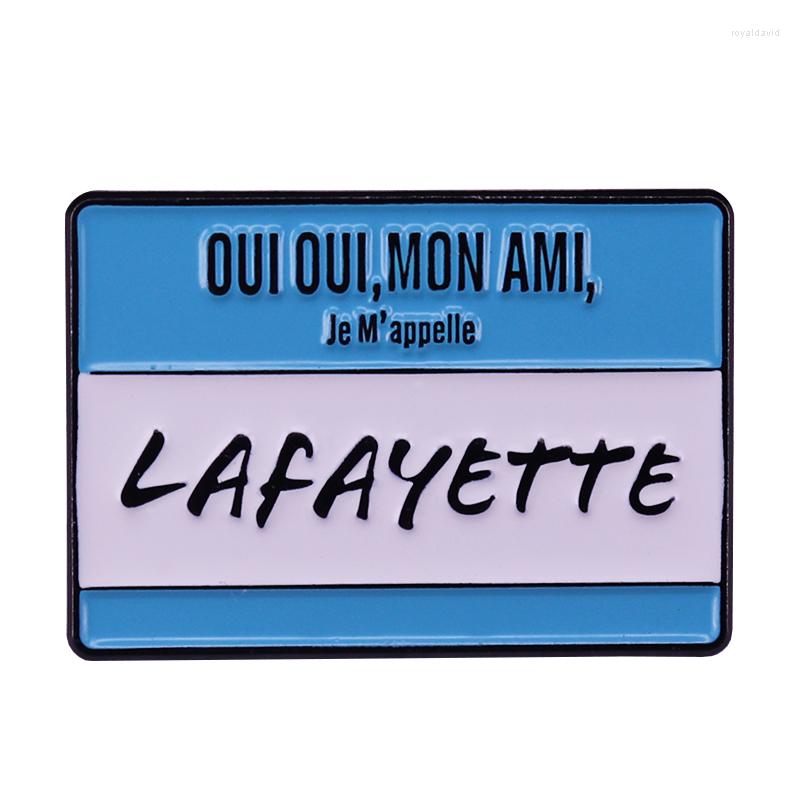 Brooches Songs In Broadway Musical Hamiltons French Language Lafayette Interlude Enamel Pin Brooch
Brooches Songs In Broadway Musical Hamiltons French Language Lafayette Interlude Enamel Pin Brooch