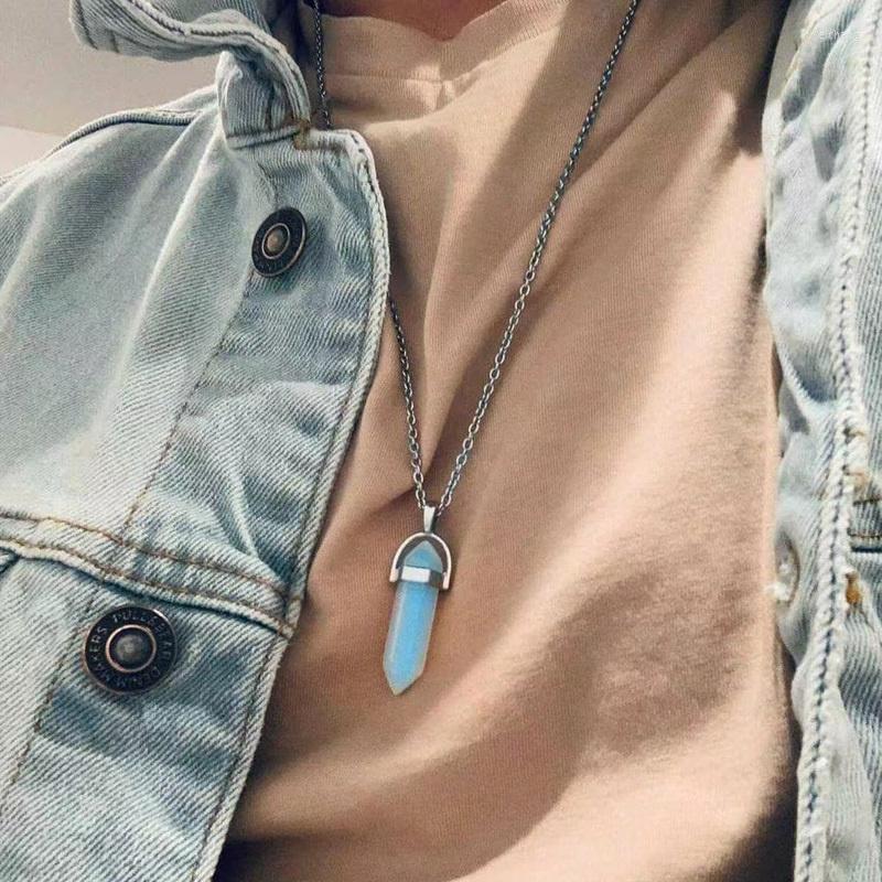 Pendant Necklaces 2022 Fashion Hexagonal Crystal Necklace Men Simple Reiki Natural Chain For Jewelry Gift 
Pendant Necklaces 2022 Fashion Hexagonal Crystal Necklace Men Simple Reiki Natural Chain For Jewelry Gift