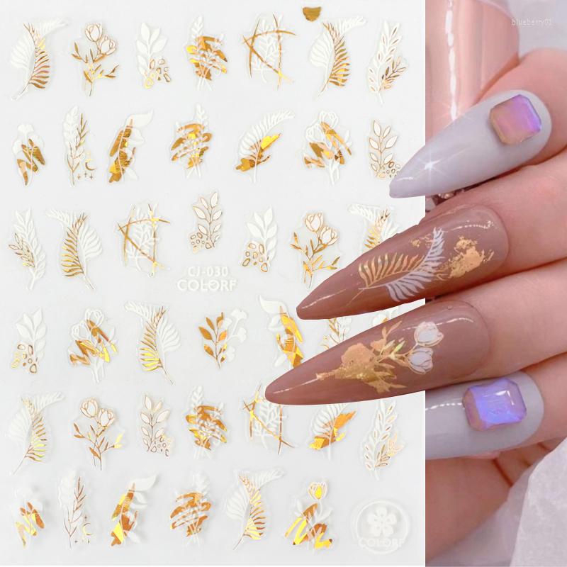 Nail Art Kits 1PCS Black White Gold Bronzing Stickers Flowers Leaves Pattern Transfer Sliders DIY Decals Decoration Sticker
Nail Art Kits 1PCS Black White Gold Bronzing Stickers Flowers Leaves Pattern Transfer Sliders DIY Decals Decoration Sticker