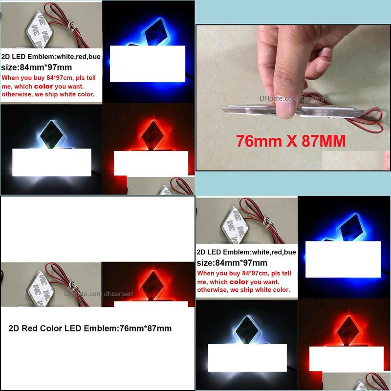 Car Badges Led Sticker Logo Badge Emblem 2D Light Lamp 12V White Red Blue Color For Mitsubishi Drop Delivery 2022 Mobiles Motorcycles Dh7Yx
Car Badges Led Sticker Logo Badge Emblem 2D Light Lamp 12V White Red Blue Color For Mitsubishi Drop Delivery 2022 Mobiles Motorcycles Dh7Yx