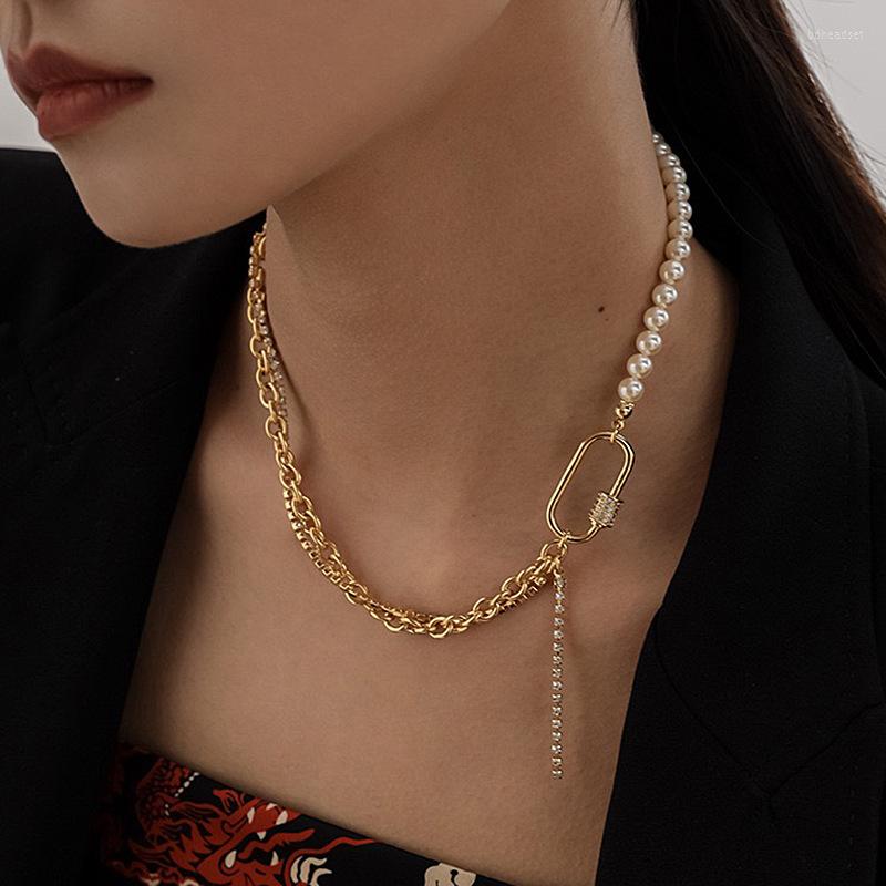 Choker Hip Hop Punk Vintage Pearl Baroque Luxury Design Collarbone Chain 2022 For Young Girls Fashion Jewelry Gifts
Choker Hip Hop Punk Vintage Pearl Baroque Luxury Design Collarbone Chain 2022 For Young Girls Fashion Jewelry Gifts