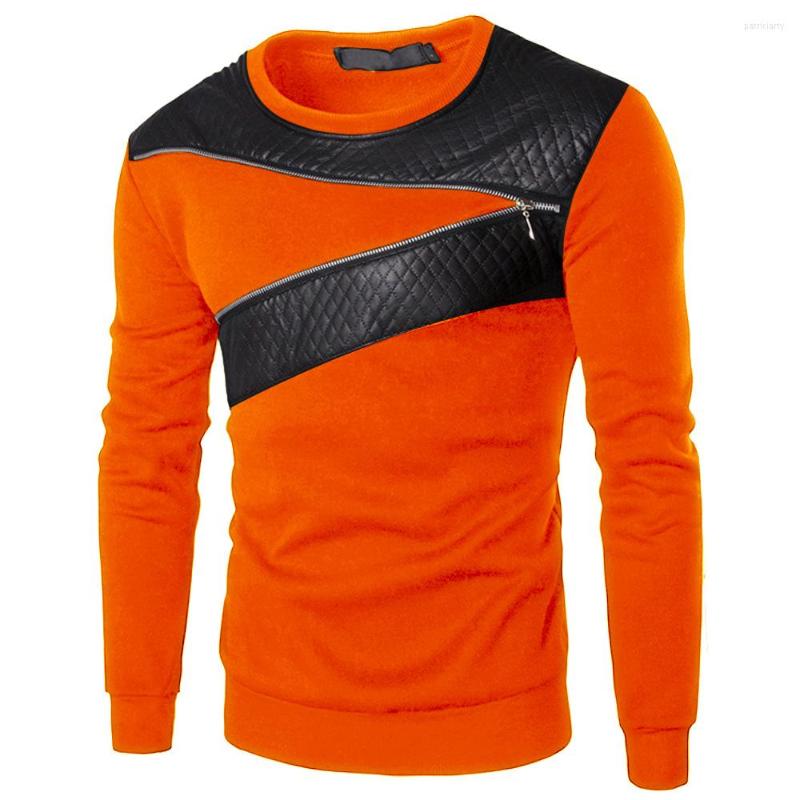 Men's Hoodies Long Sleeve Sweatshirt For Men Casual Streetwear Pullover Leather Patchwork Zipper Decoration Tops Hoodie Clothes, Black
Men's Hoodies Long Sleeve Sweatshirt For Men Casual Streetwear Pullover Leather Patchwork Zipper Decoration Tops Hoodie Clothes, Black