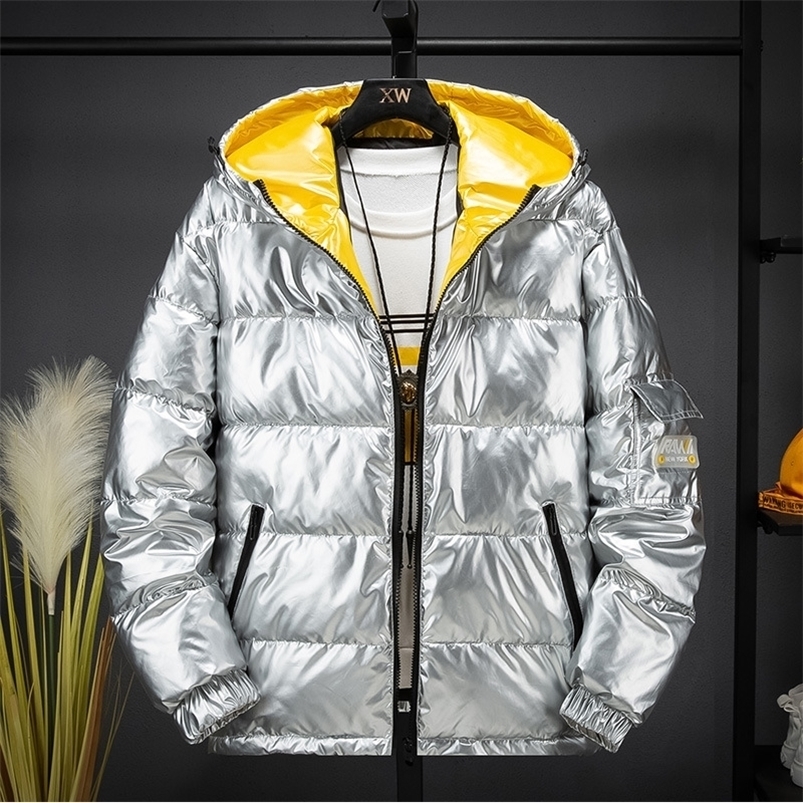 Men's Down Parkas Women's Down Jacket Winter Glossy SilverBlack Plus Size Hooded Parka Outwear Down Padded Coats Female Winter Coat Women 221010, Yellow
Men's Down Parkas Women's Down Jacket Winter Glossy SilverBlack Plus Size Hooded Parka Outwear Down Padded Coats Female Winter Coat Women 221010, Yellow