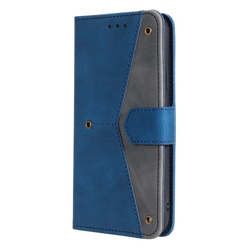 A17 Hand Feeling Leather Wallet Cases For Samsung S25 Edge A36 A56 S24 FE Plus S23 Ultra A07 A16 A06 A05 A05S A15 A35 Hybrid Contrast ID Holder Hit Fl