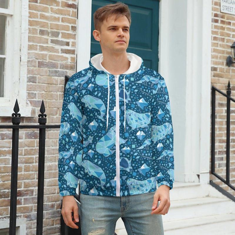 Men' Hoodies Cute Arctic Animal Hoodie Bear And Print Casual Men Warm Zip Up Plus Size, Style
Men' Hoodies Cute Arctic Animal Hoodie Bear And Print Casual Men Warm Zip Up Plus Size, Style