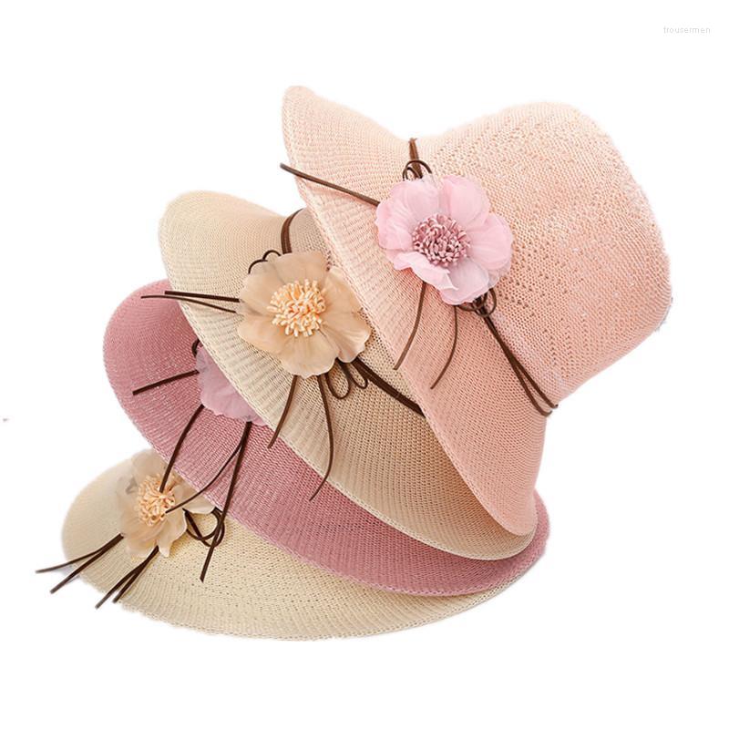 Wide Brim Hats Fashion Women Straw Sun Hat Summer Girl Flower Lovely For Outdoor Beach Caps Lady Panama CapWide, Beige
Wide Brim Hats Fashion Women Straw Sun Hat Summer Girl Flower Lovely For Outdoor Beach Caps Lady Panama CapWide, Beige