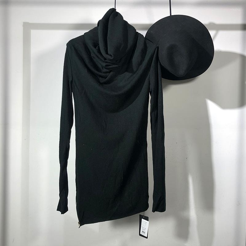 Men' Sweaters Seak Men Hoodies Knitted Sweater High Street Bottoming Shirt Spring Solid Black Long
Men' Sweaters Seak Men Hoodies Knitted Sweater High Street Bottoming Shirt Spring Solid Black Long