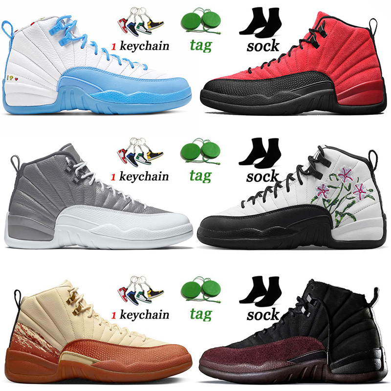 Jumpman 12 Twist 12s mens basketball shoes Flower White Black Winterized Utility University Gold Gym Red Dark Concord Royalty trainers sports sneakers with socks, #a11 40-47
Jumpman 12 Twist 12s mens basketball shoes Flower White Black Winterized Utility University Gold Gym Red Dark Concord Royalty trainers sports sneakers with socks, #a11 40-47