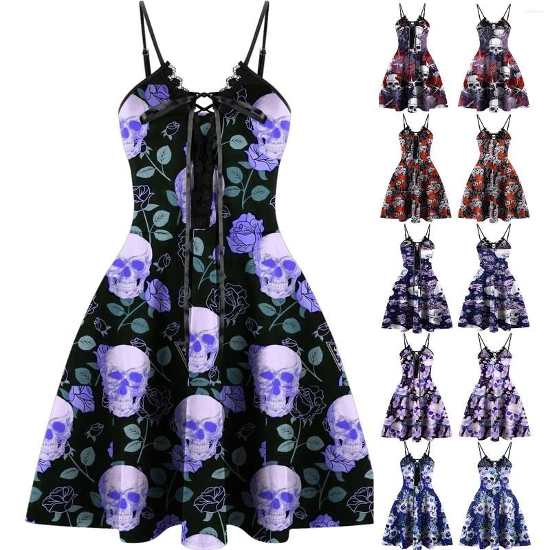 Casual Dresses Halloween Gothic Dress For Women Vintage Lace Sleeveless Bandage Sexy A Line Cocktail Party Strap Sun
Casual Dresses Halloween Gothic Dress For Women Vintage Lace Sleeveless Bandage Sexy A Line Cocktail Party Strap Sun
