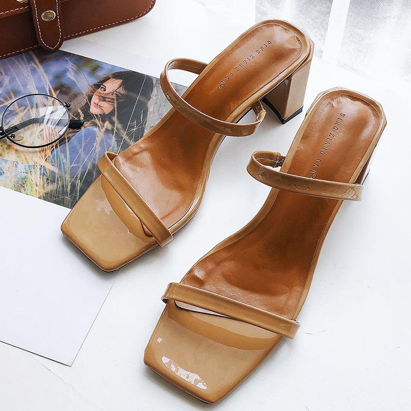 Slippers 2022 Summer Heels Elegant Sandals Square Fashion Black White Shoes For Women Vintage Outside
Slippers 2022 Summer Heels Elegant Sandals Square Fashion Black White Shoes For Women Vintage Outside