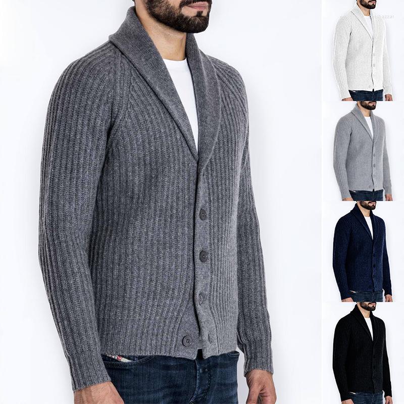 Men' Sweaters 2022 Autumn And Winter Lapel Solid Color Long-sleeved Knitted Sweater Fashion Casual Handsome Men' Cardigan Coat, Black
Men' Sweaters 2022 Autumn And Winter Lapel Solid Color Long-sleeved Knitted Sweater Fashion Casual Handsome Men' Cardigan Coat, Black