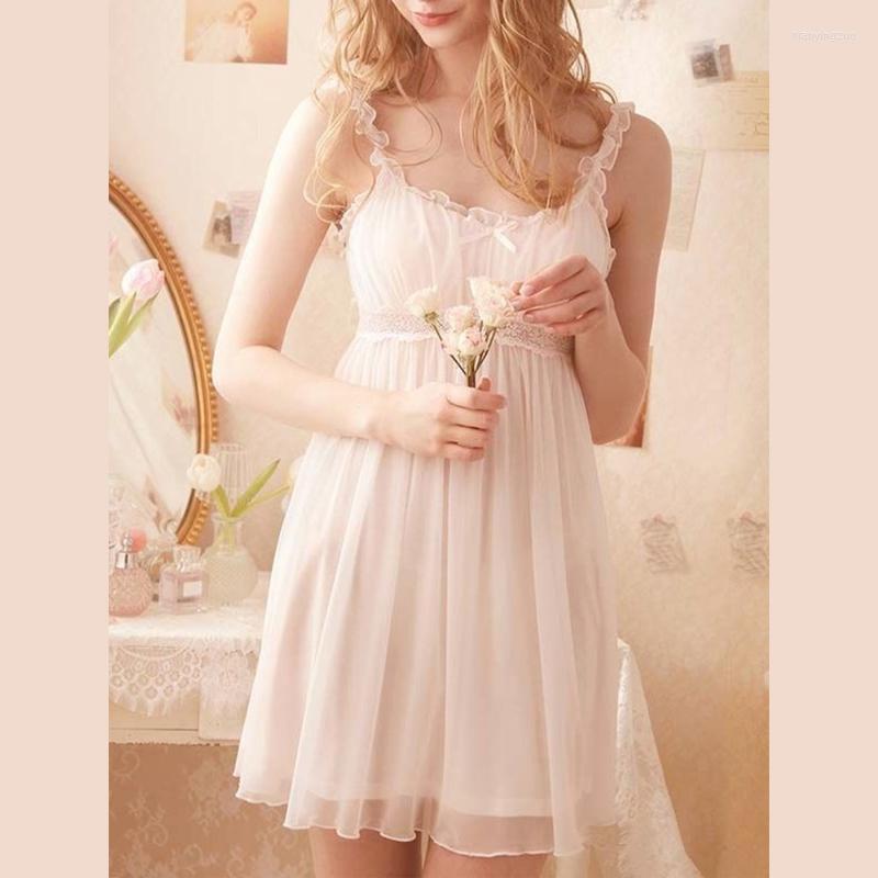 Women's Sleepwear QWEEK Lace Mesh Kawaii Princess Nightdress Women Sexy Nightwear Cute Nightie Fancy Nightgown Fairy Dressing Gown, White
Women's Sleepwear QWEEK Lace Mesh Kawaii Princess Nightdress Women Sexy Nightwear Cute Nightie Fancy Nightgown Fairy Dressing Gown, White
