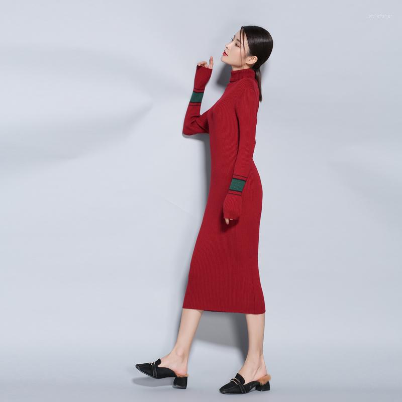 Women's Sweaters 2022 Turtleneck Contrast Color Sleeve Wool Knit Dress Slim Long Allover Ribbed Womens Sweater Fashion Casual Winter, Green
Women's Sweaters 2022 Turtleneck Contrast Color Sleeve Wool Knit Dress Slim Long Allover Ribbed Womens Sweater Fashion Casual Winter, Green