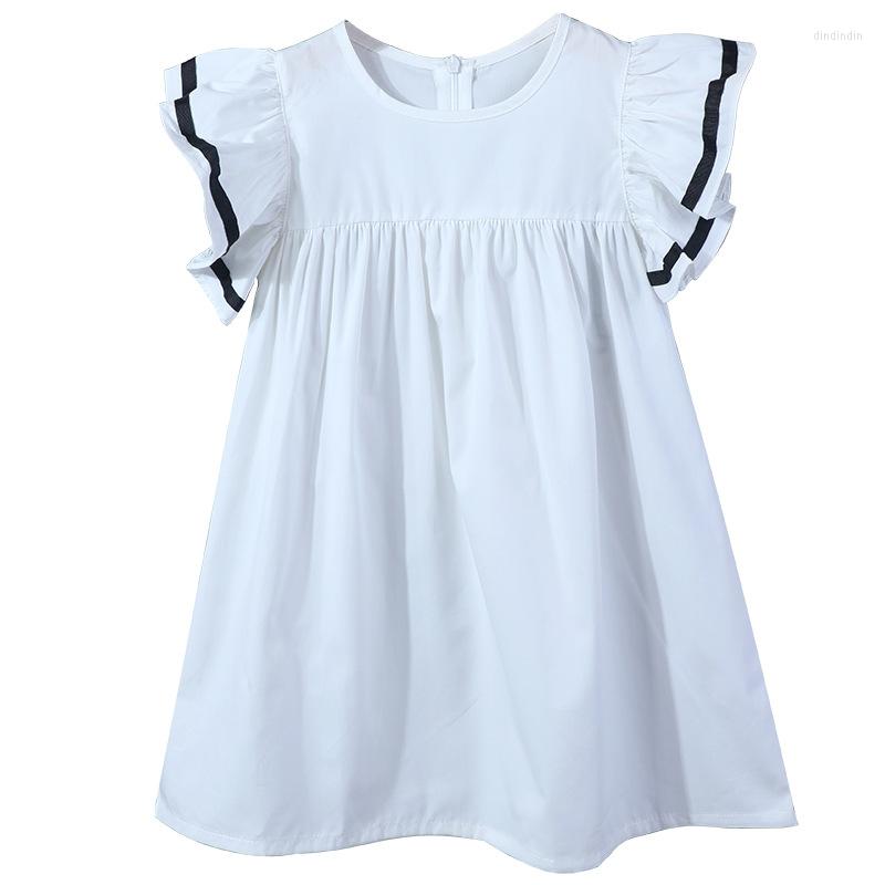 Girl Dresses 2022 Summer Korean Version Kids Clothing Fashion Princess Skirt Girls Loose And Comfortable Dress Flying Sleeve Beach, White
Girl Dresses 2022 Summer Korean Version Kids Clothing Fashion Princess Skirt Girls Loose And Comfortable Dress Flying Sleeve Beach, White