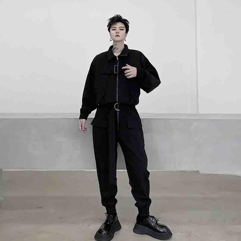Men' Pants Japanese Suit Multi Mouth Handsome Bag Decoration Fashion Men' One-piece Show Workwear Pure Black Brand Stage
Men' Pants Japanese Suit Multi Mouth Handsome Bag Decoration Fashion Men' One-piece Show Workwear Pure Black Brand Stage
