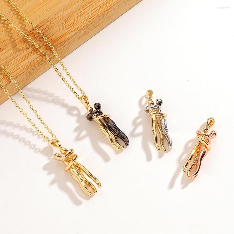 Pendant Necklaces High Quality Simple Jewelry Niche Design Hug Love Cute Alternative Women's Necklace Party Holiday Gift
Pendant Necklaces High Quality Simple Jewelry Niche Design Hug Love Cute Alternative Women's Necklace Party Holiday Gift