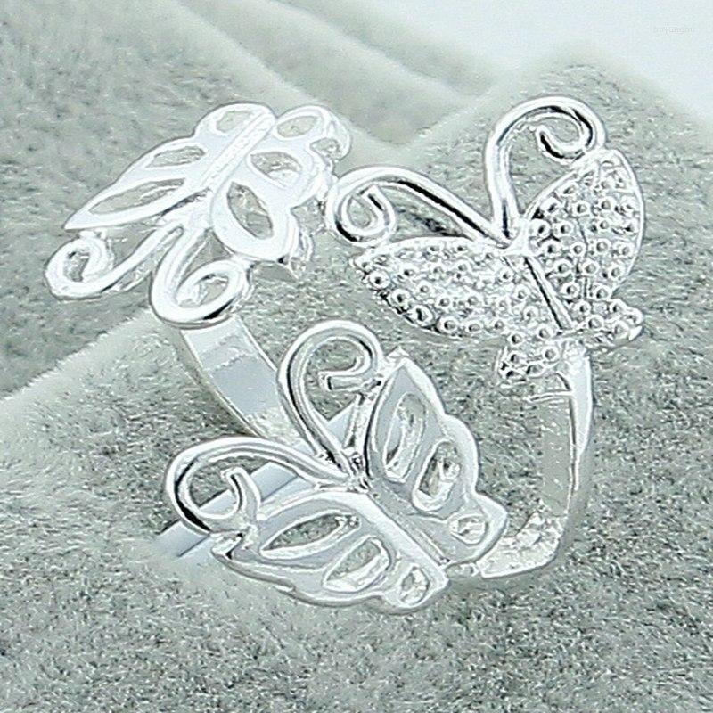 Wedding Rings 2022 Style Silver Plated Three Only Butterfly Women Ring Fashion Adjustable Metal For Engagement Jewelry
Wedding Rings 2022 Style Silver Plated Three Only Butterfly Women Ring Fashion Adjustable Metal For Engagement Jewelry